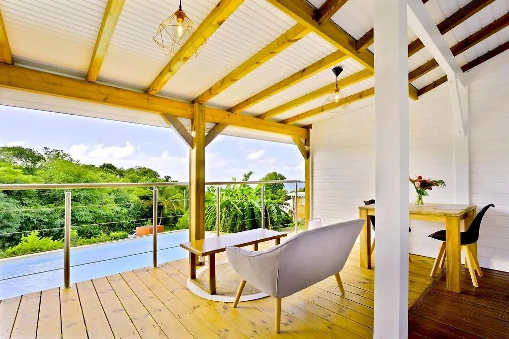 Apartment Bungalow Le Bombax - Vue Mer-Plage A 5Mn - Piscine Saint-Francois